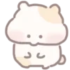😔 Эмодзи «😔 Hamu emoji - смайлики с хомячком» для Telegram