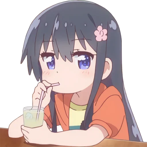 🧃 Стикер «hana_shirosaki» для Telegram