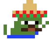 💃 Эмодзи «🤼‍♀ Pixel pepe» для Telegram