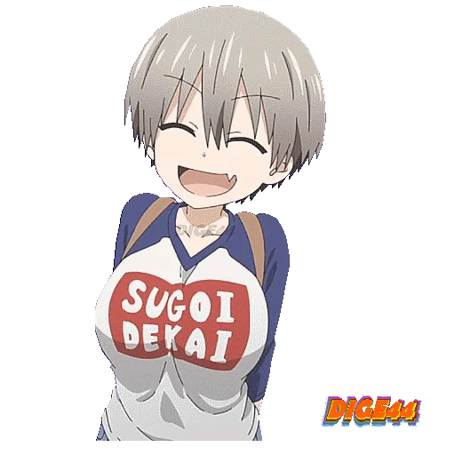 Стикерпак HANA UZAKI CHAN WTHO для Telegram — скачать