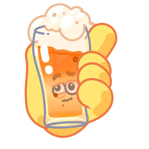🥴 Стикер «Hands for Friends» для Telegram