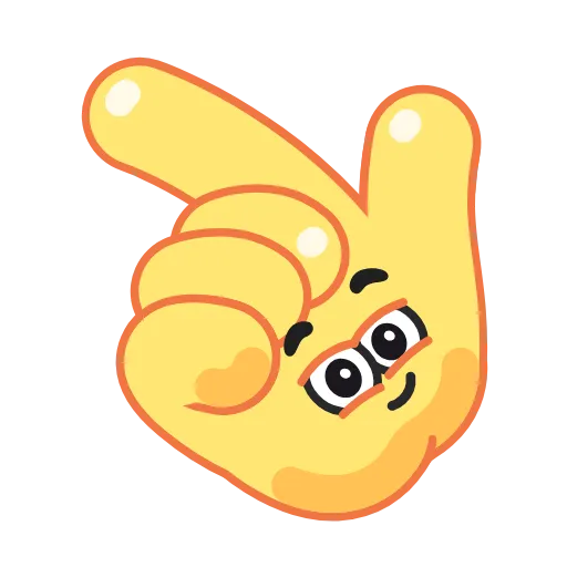 😏 Стикер «Hands for Friends» для Telegram