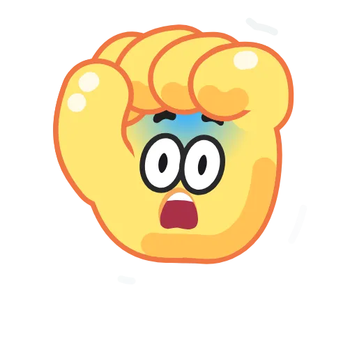 😨 Стикер «Hands for Friends» для Telegram