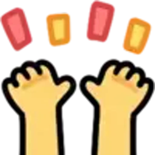 🎆 Эмодзи «Hands» для Telegram