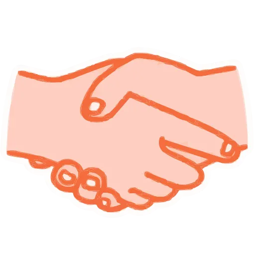 🤝 Стикер «Hands» для Telegram