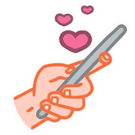 🥰 Стикер «Hands» для Telegram