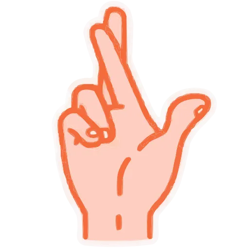 🤞 Стикер «Hands» для Telegram