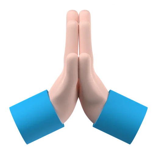 🙏 Стикер «Handtickers» для Telegram