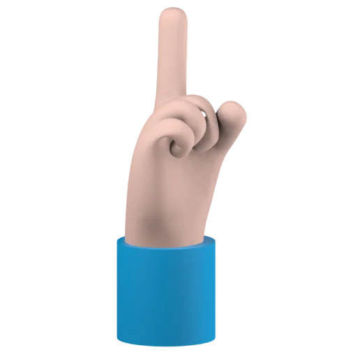 🤫 Стикер «Handtickers» для Telegram