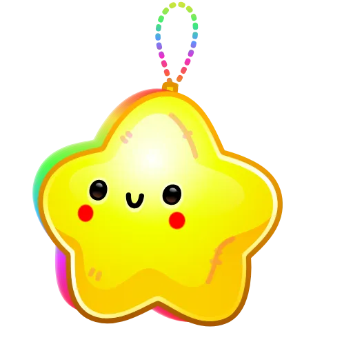 Эмодзи Hanging Star для Telegram — скачать