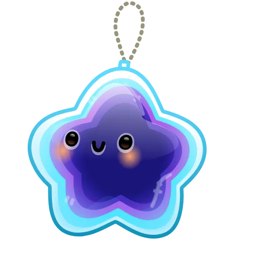 ⭐️ Эмодзи «Hanging Star» для Telegram