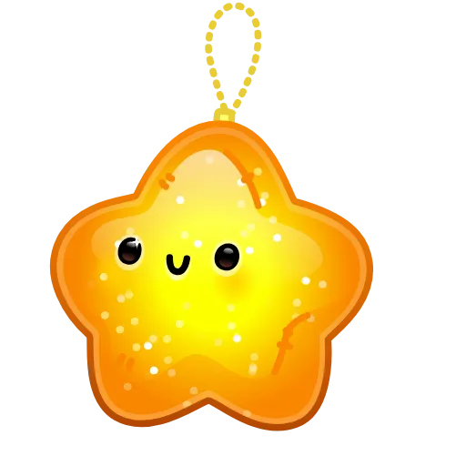 ⭐️ Эмодзи «Hanging Star» для Telegram