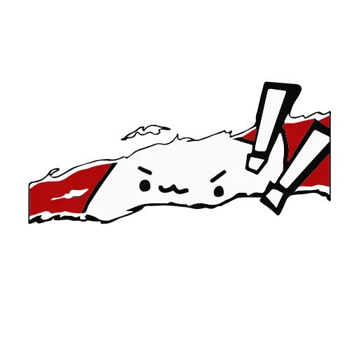 😼 Стикер «MEOW» для Telegram