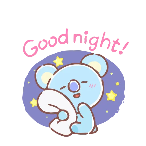 😴 Стикер «Bonny» для Telegram