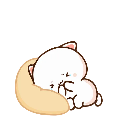🥺 Стикер «Cute cat» для Telegram