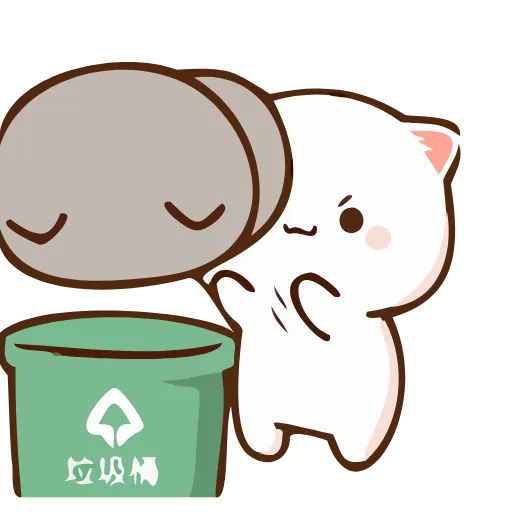 😡 Стикер «Cute cat» для Telegram