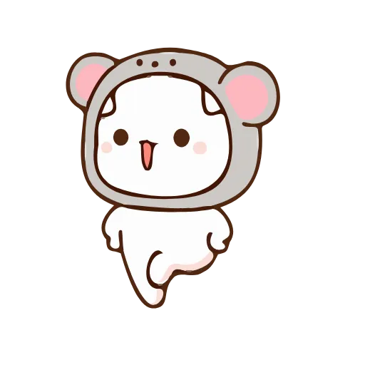 🚶‍♀ Стикер «Cute cat» для Telegram