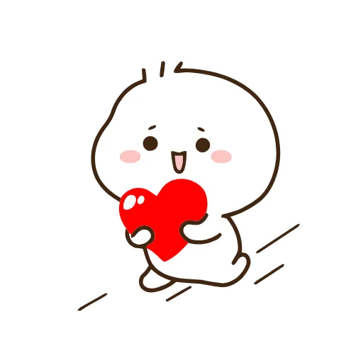 ❤️ Стикер «Mochi» для Telegram