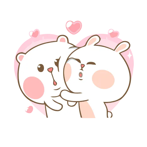 ❤️ Стикер «Puffy Bear» для Telegram