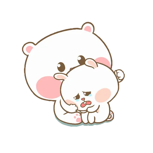 ❤️ Стикер «Puffy Bear» для Telegram