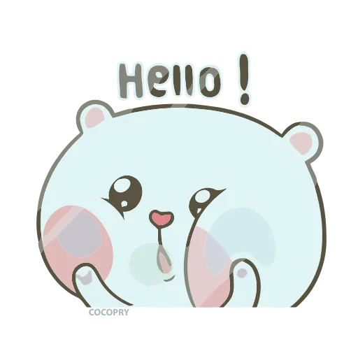 👋 Стикер «Puffy Bear» для Telegram