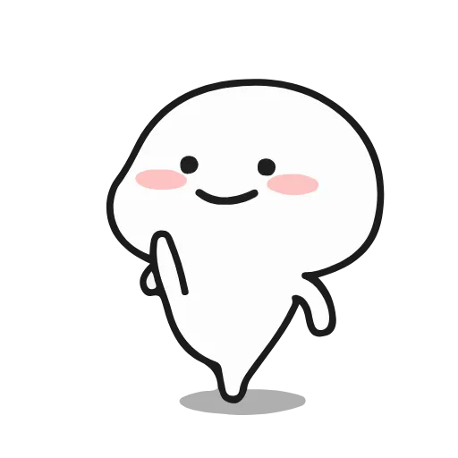🦶 Стикер «Quby» для Telegram