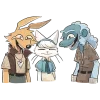 🤩 Эмодзи «Хэнк И Мия» для Telegram