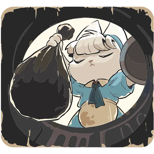 🤩 Эмодзи «Хэнк И Мия» для Telegram
