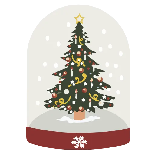 🎄 Эмодзи «Пак значков иконок в новогоднем стиле» для Telegram