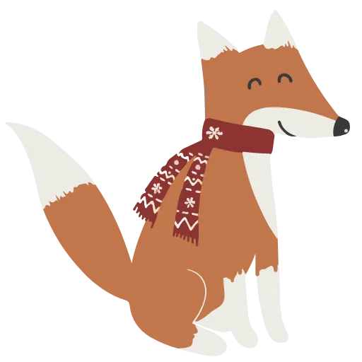 🦊 Эмодзи «Пак значков иконок в новогоднем стиле» для Telegram