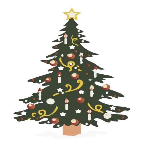 🎄 Эмодзи «Пак значков иконок в новогоднем стиле» для Telegram