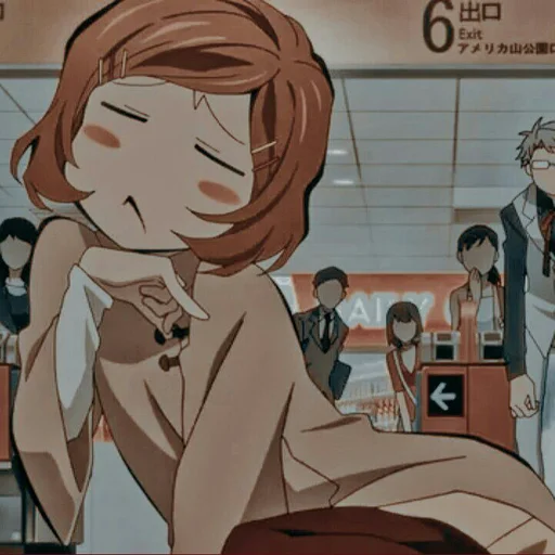 🌱 Стикер «Aya Koda / Bungo Stray Dogs» для Telegram