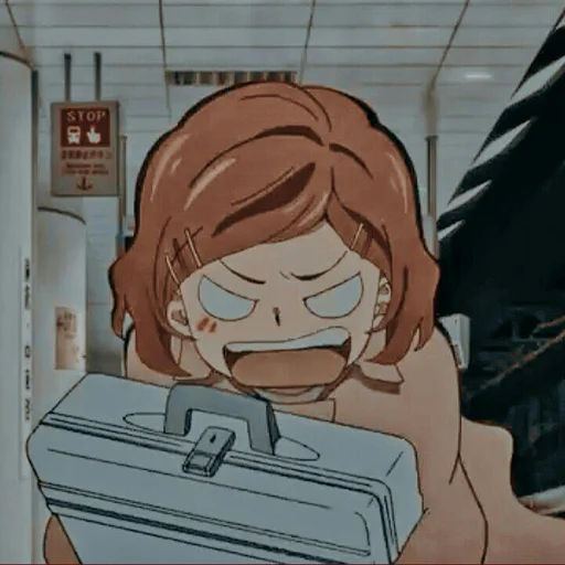🌱 Стикер «Aya Koda / Bungo Stray Dogs» для Telegram