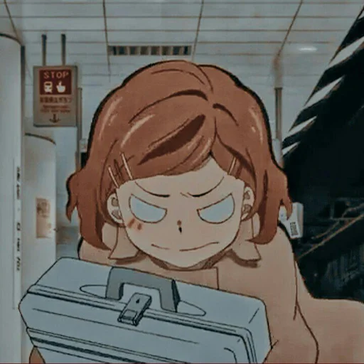 🐝 Стикер «Aya Koda / Bungo Stray Dogs» для Telegram