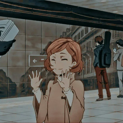 🌱 Стикер «Aya Koda / Bungo Stray Dogs» для Telegram