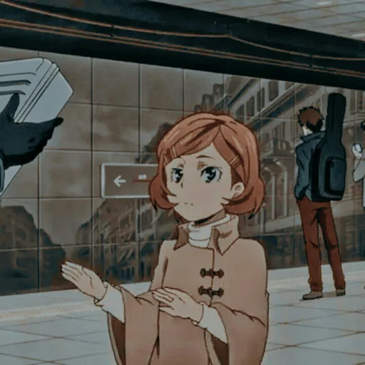 🐝 Стикер «Aya Koda / Bungo Stray Dogs» для Telegram