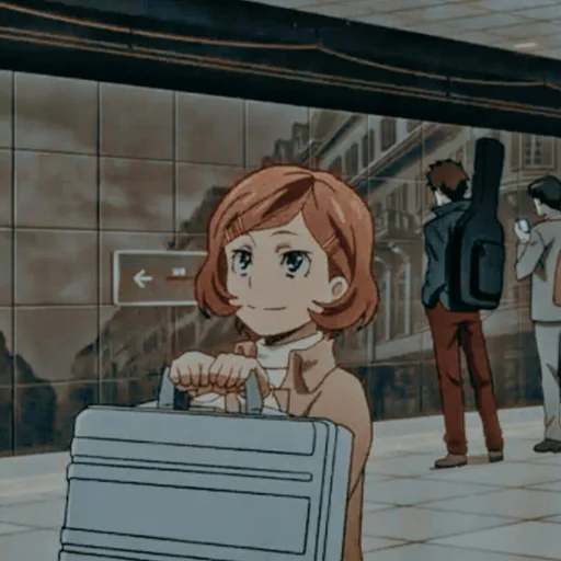 🌱 Стикер «Aya Koda / Bungo Stray Dogs» для Telegram