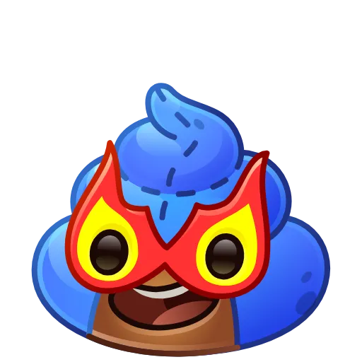 💩 Эмодзи «Happy Brownie Больше в тгк» для Telegram