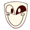 Эмодзи Счастливая Маска для Telegram — скачать