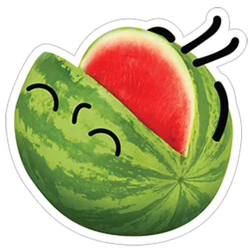 😀 Стикер «watermelon» для Telegram