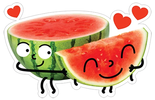 😍 Стикер «watermelon» для Telegram