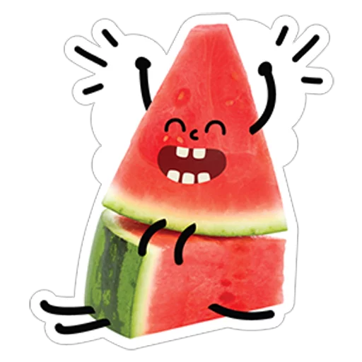 😋 Стикер «watermelon» для Telegram