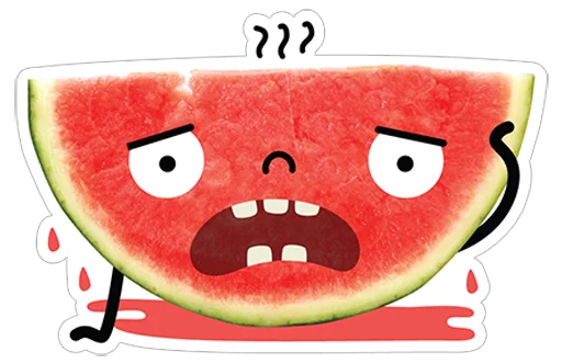 😱 Стикер «watermelon» для Telegram