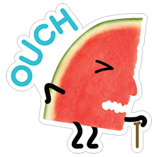 😣 Стикер «watermelon» для Telegram