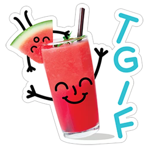 ☺️ Стикер «watermelon» для Telegram