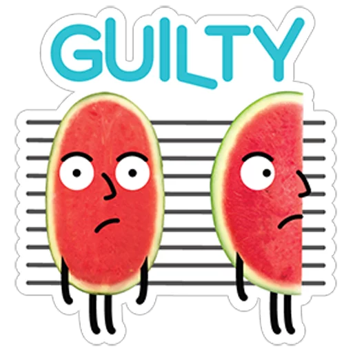 😞 Стикер «watermelon» для Telegram