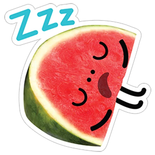 😴 Стикер «watermelon» для Telegram