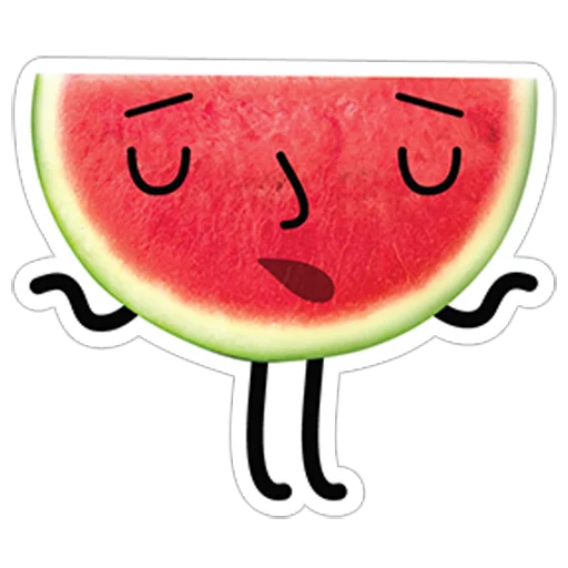 😌 Стикер «watermelon» для Telegram