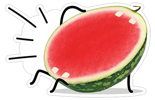 😄 Стикер «watermelon» для Telegram