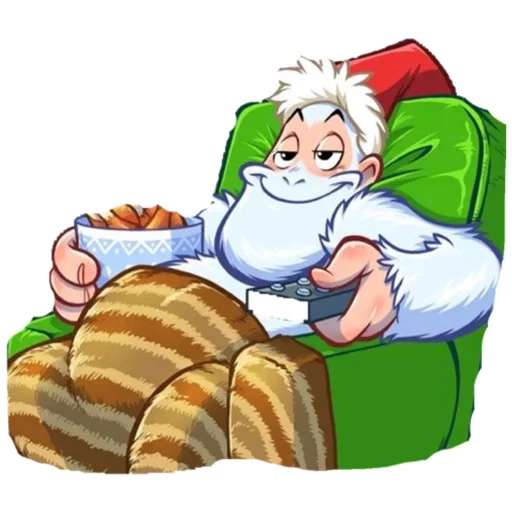 😚 Стикер «happy new year» для Telegram